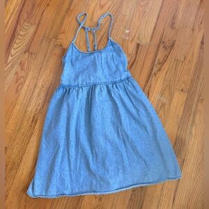 Stylish Blue Denim Dress